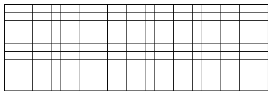 Cuadriculado para dibujar onda